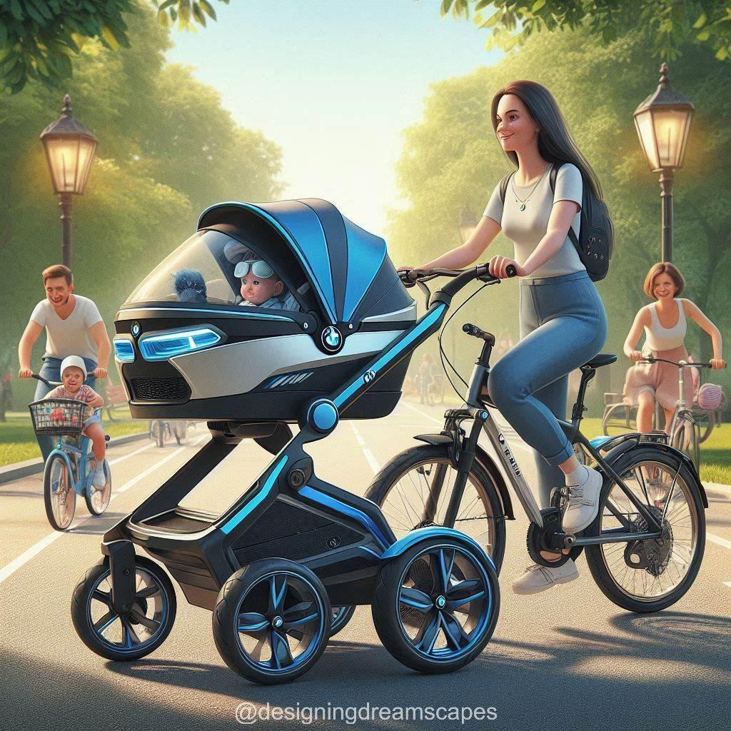 How to Use the BMW-Inspired Bicycle Stroller Effectively