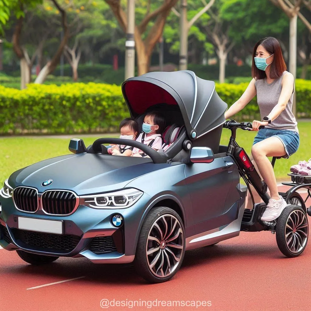 How to Use the BMW-Inspired Bicycle Stroller Effectively