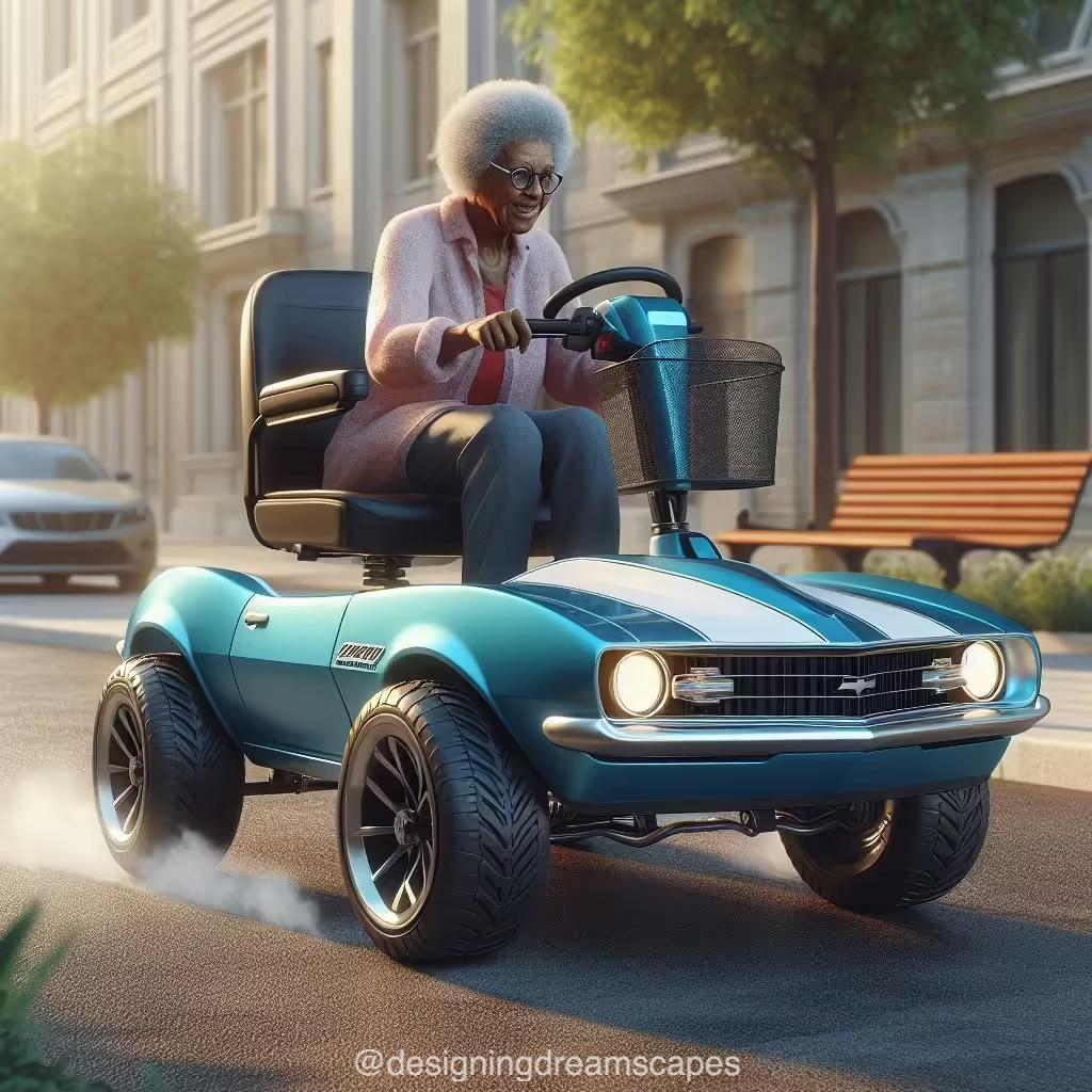 Camaro Shape Mobility Scooter: Iconic Design Meets Mobility