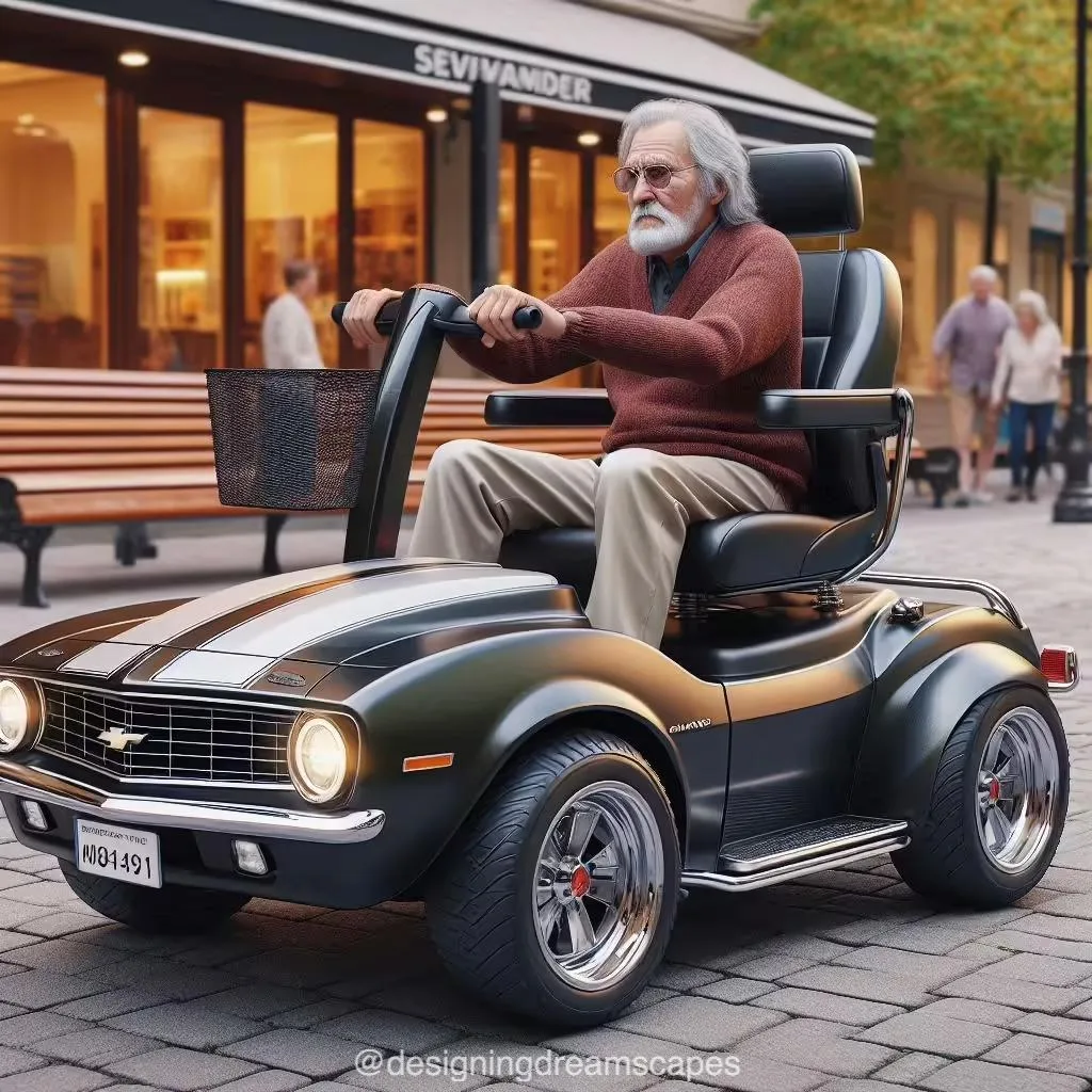 Camaro Shape Mobility Scooter: Iconic Design Meets Mobility