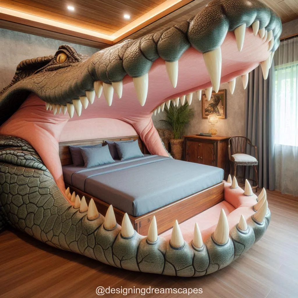 Incorporating Crocodile Teeth-Shaped Beds into Your Decor