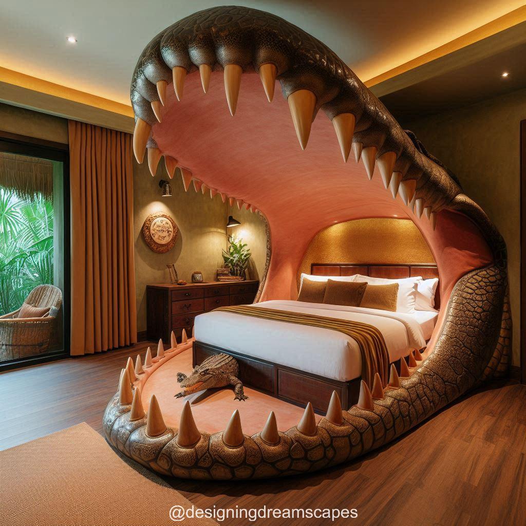 The Benefits of Owning a Crocodile Teeth-Shaped Bed