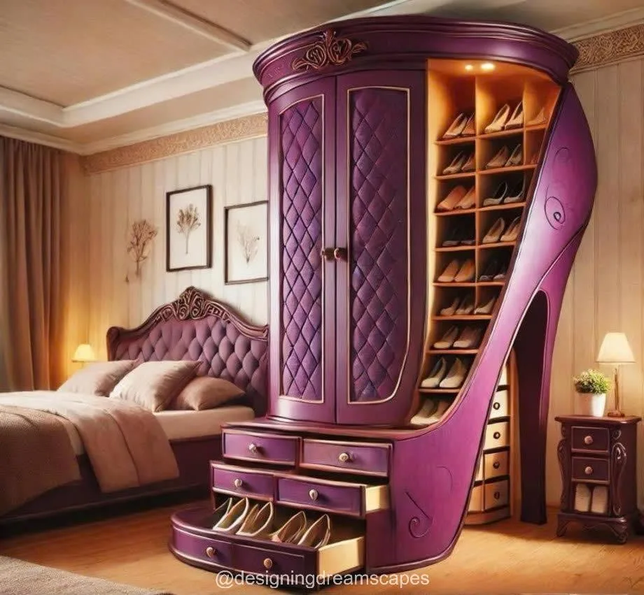 Examples of High Heel Storage Cabinets