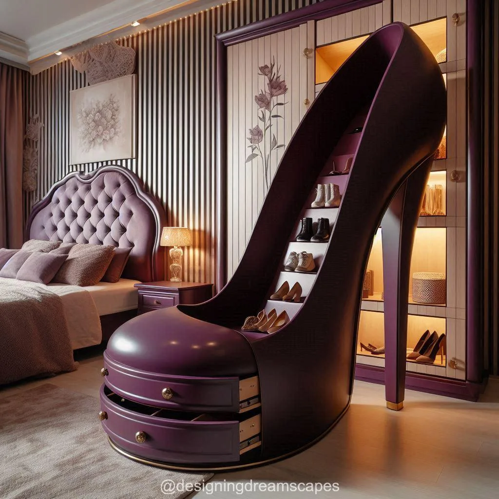 Examples of High Heel Storage Cabinets