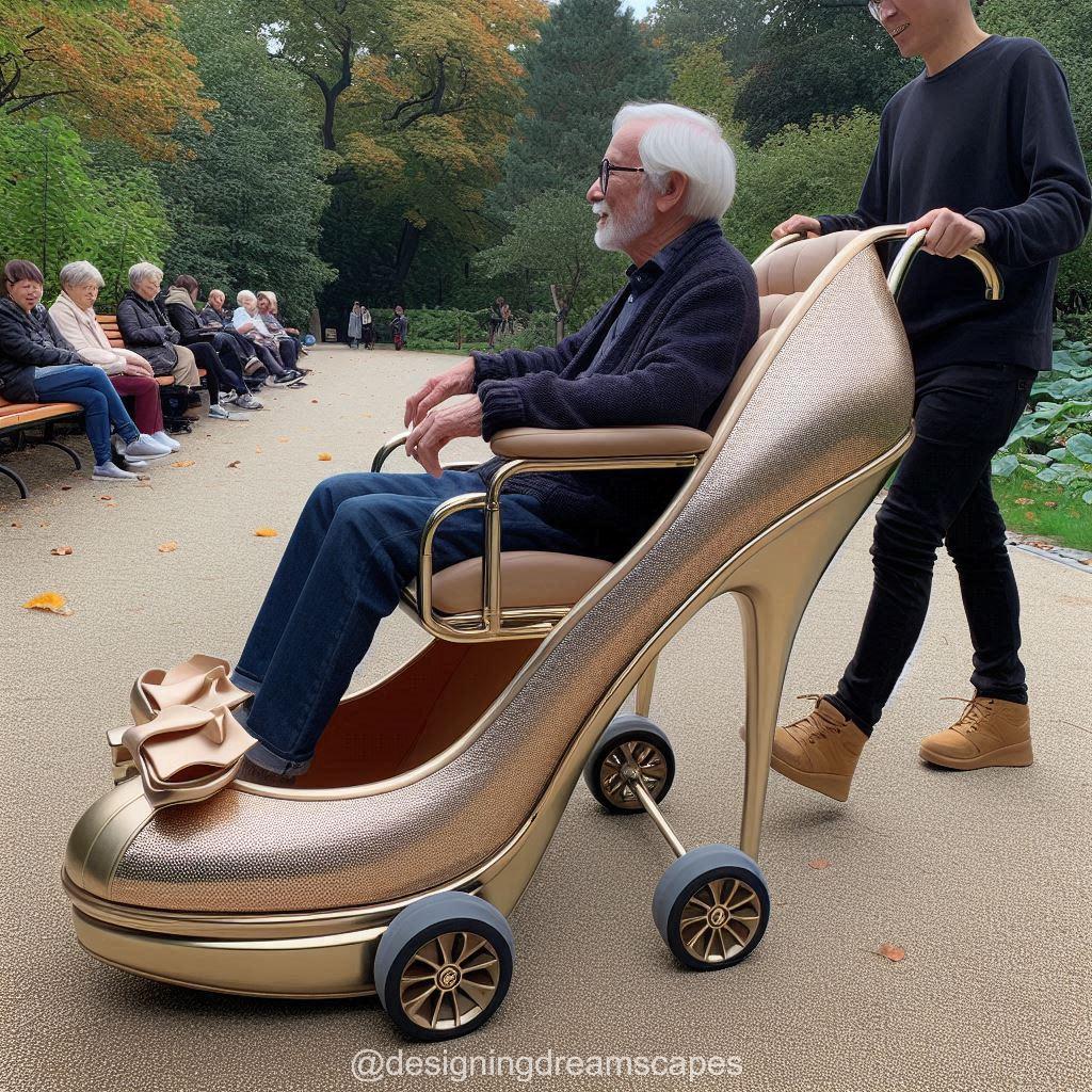 High Heel Stroller for Seniors: A Perfect Blend of Style and Functionality