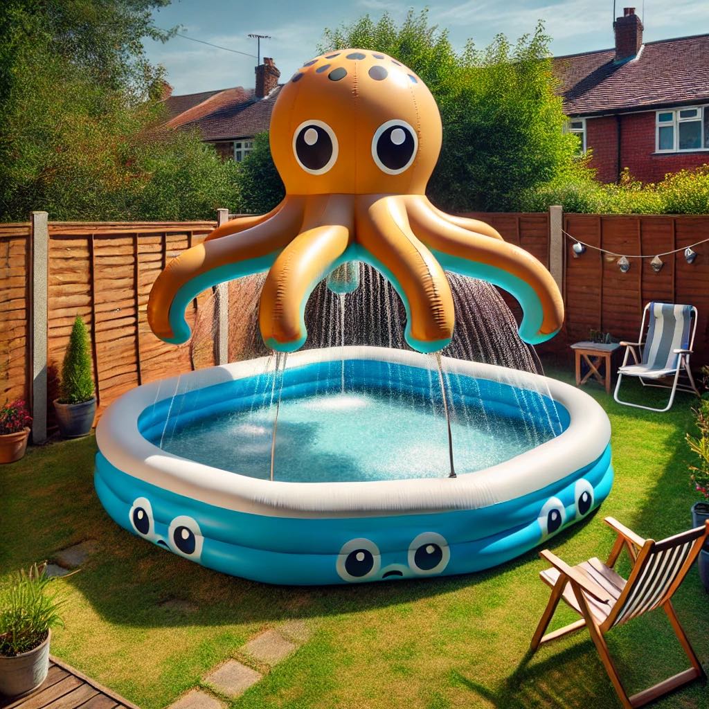 The Design and Variety of Inflatable Animal-Themed Paddling Pools