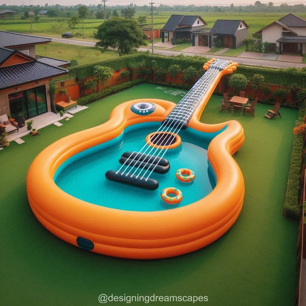 Who Inflatable Guitar Pools Appeal To