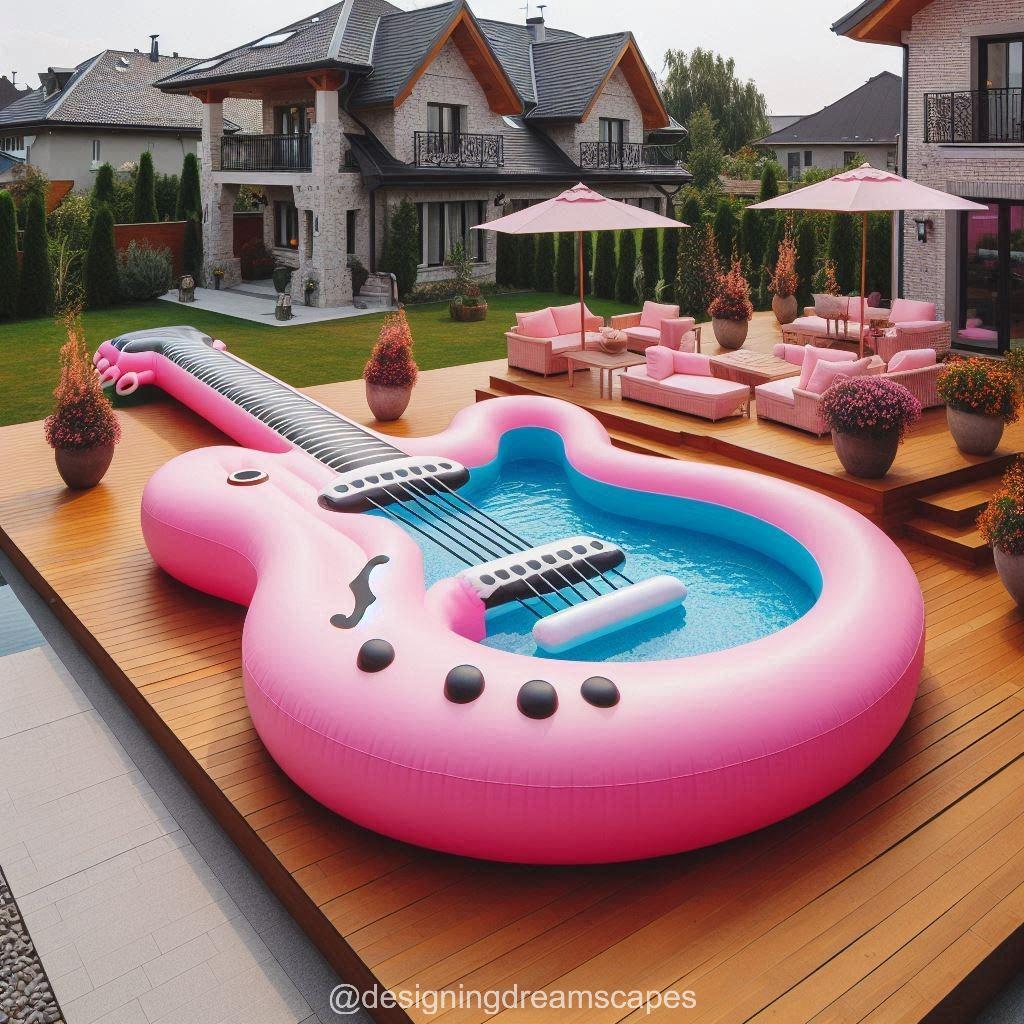 Pros and Cons of Inflatable Guitar Pools