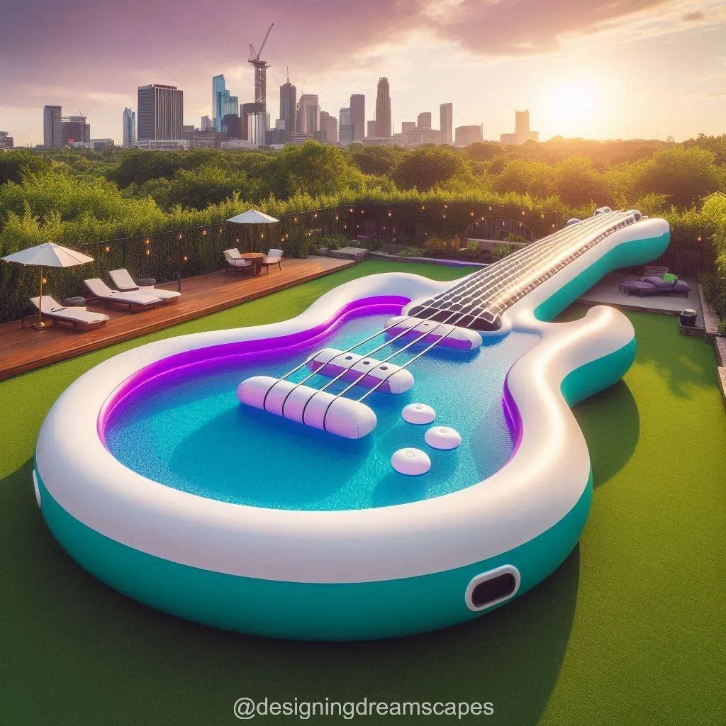 Disadvantages of Inflatable Guitar Pools