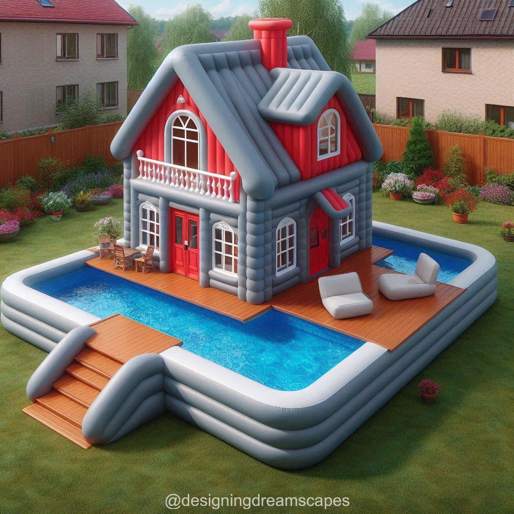 Using Inflatable Pool Houses: Tips and Tricks