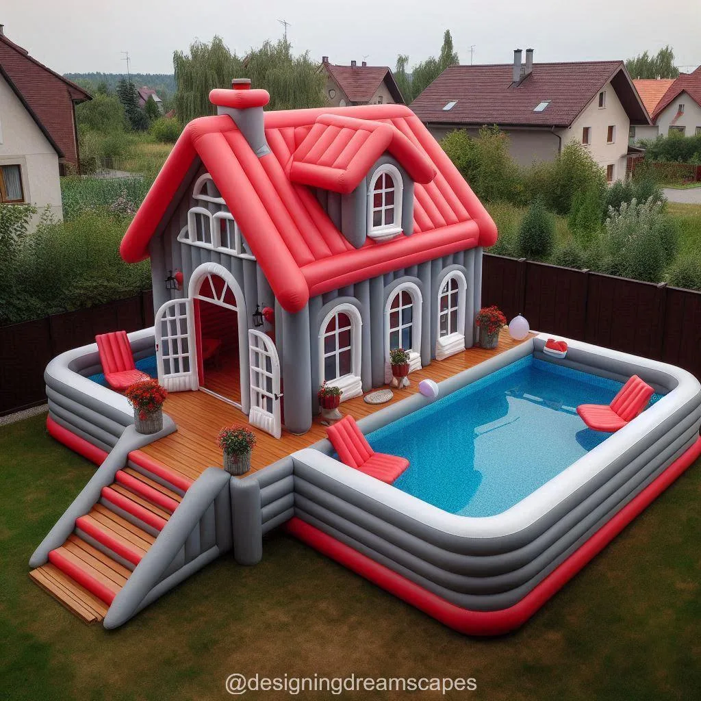 Using Inflatable Pool Houses: Tips and Tricks