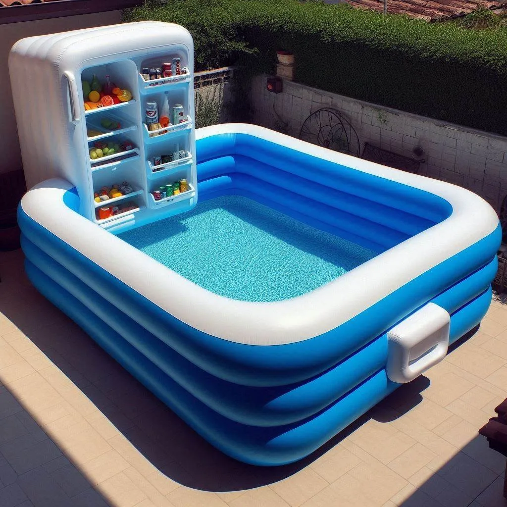 The Impact of Inflatable Pools with Integrated Refrigerators on Outdoor Living