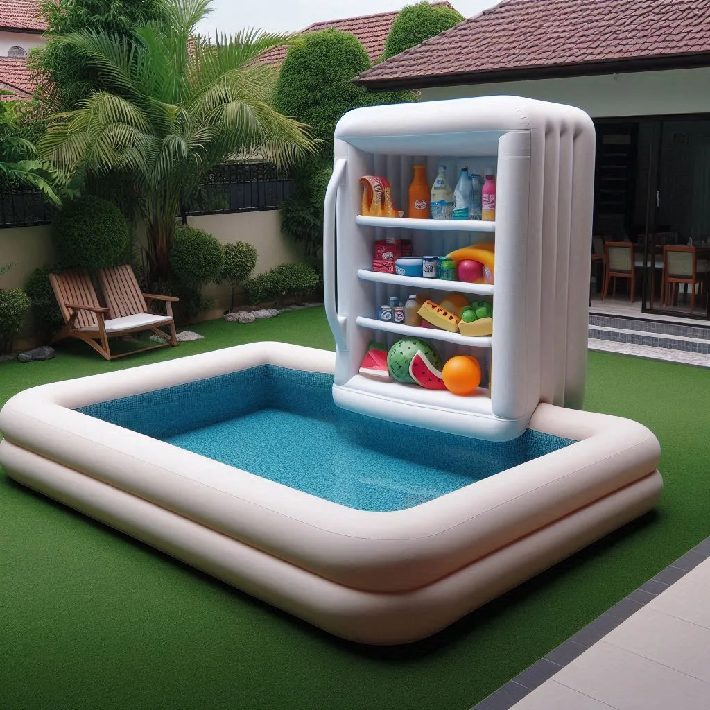 The Impact of Inflatable Pools with Integrated Refrigerators on Outdoor Living