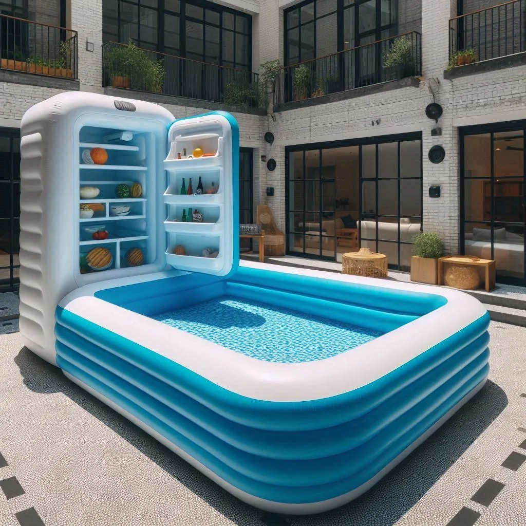 The Benefits of an Inflatable Pool with Integrated Refrigerator