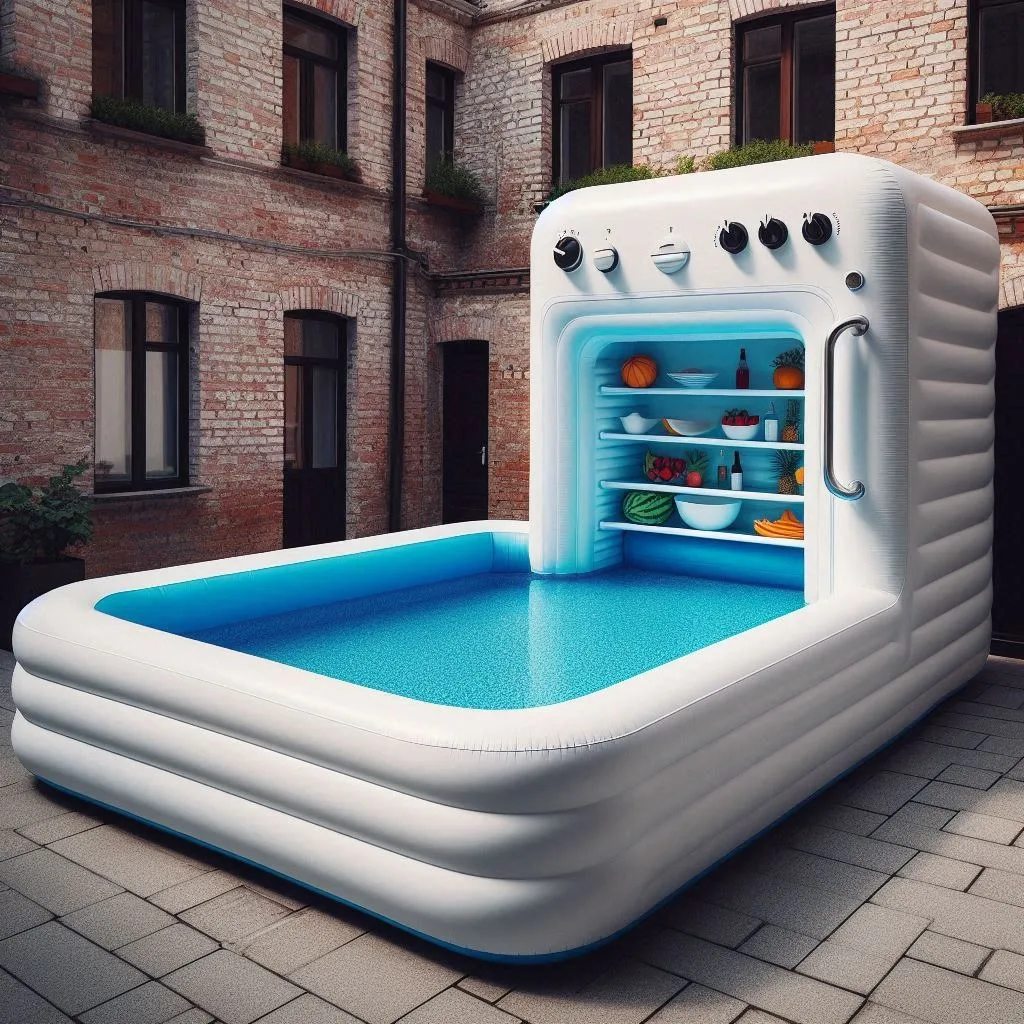 The Benefits of an Inflatable Pool with Integrated Refrigerator