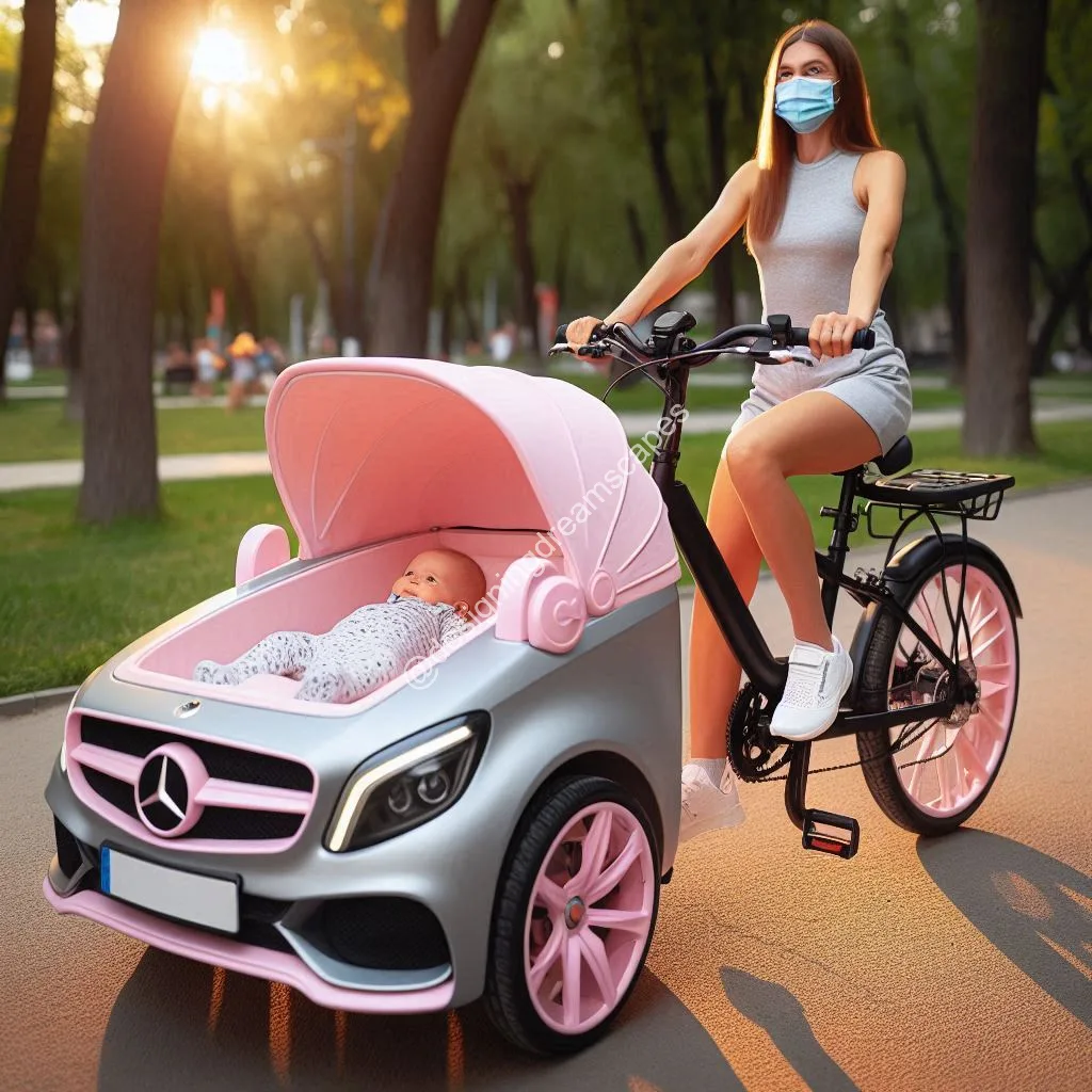 The Mercedes Bicycle Stroller: Where Innovation Meets Luxury