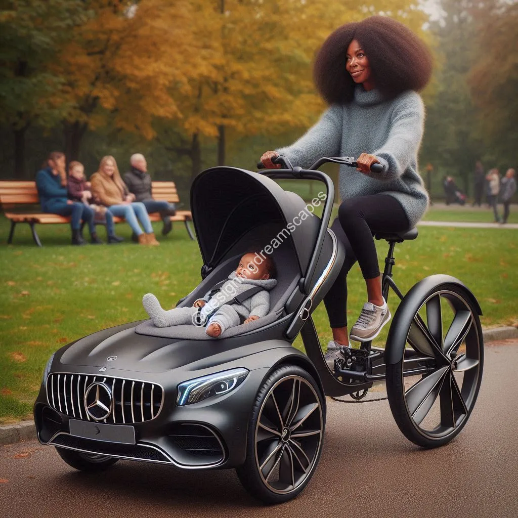 The Mercedes Bicycle Stroller: Where Innovation Meets Luxury