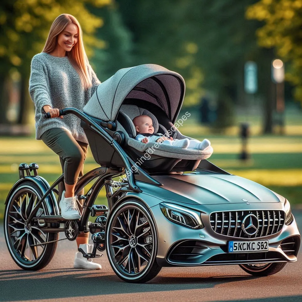 The Mercedes Bicycle Stroller: Where Innovation Meets Luxury