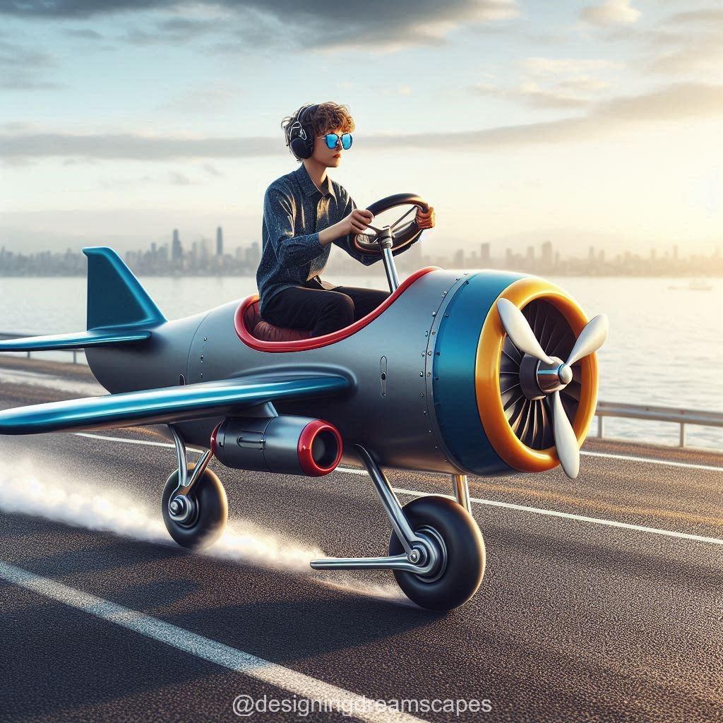 Unveiling the Design and Features of Plane-Shaped Scooters