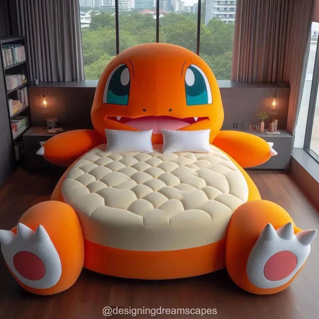 Pokemon Shaped Bed The Ultimate Sleep Experience For Fans