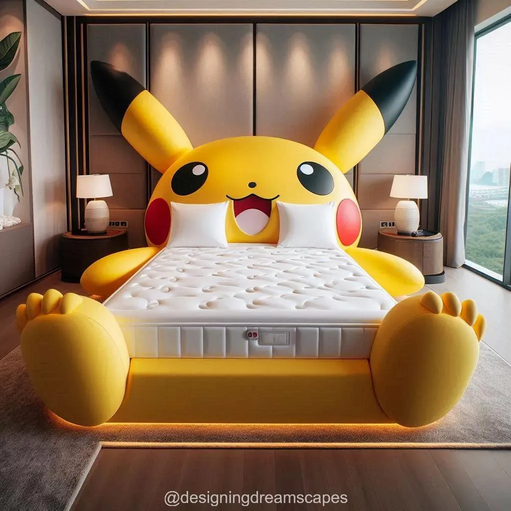 The Design and Aesthetic Appeal of Pokémon Shaped Beds