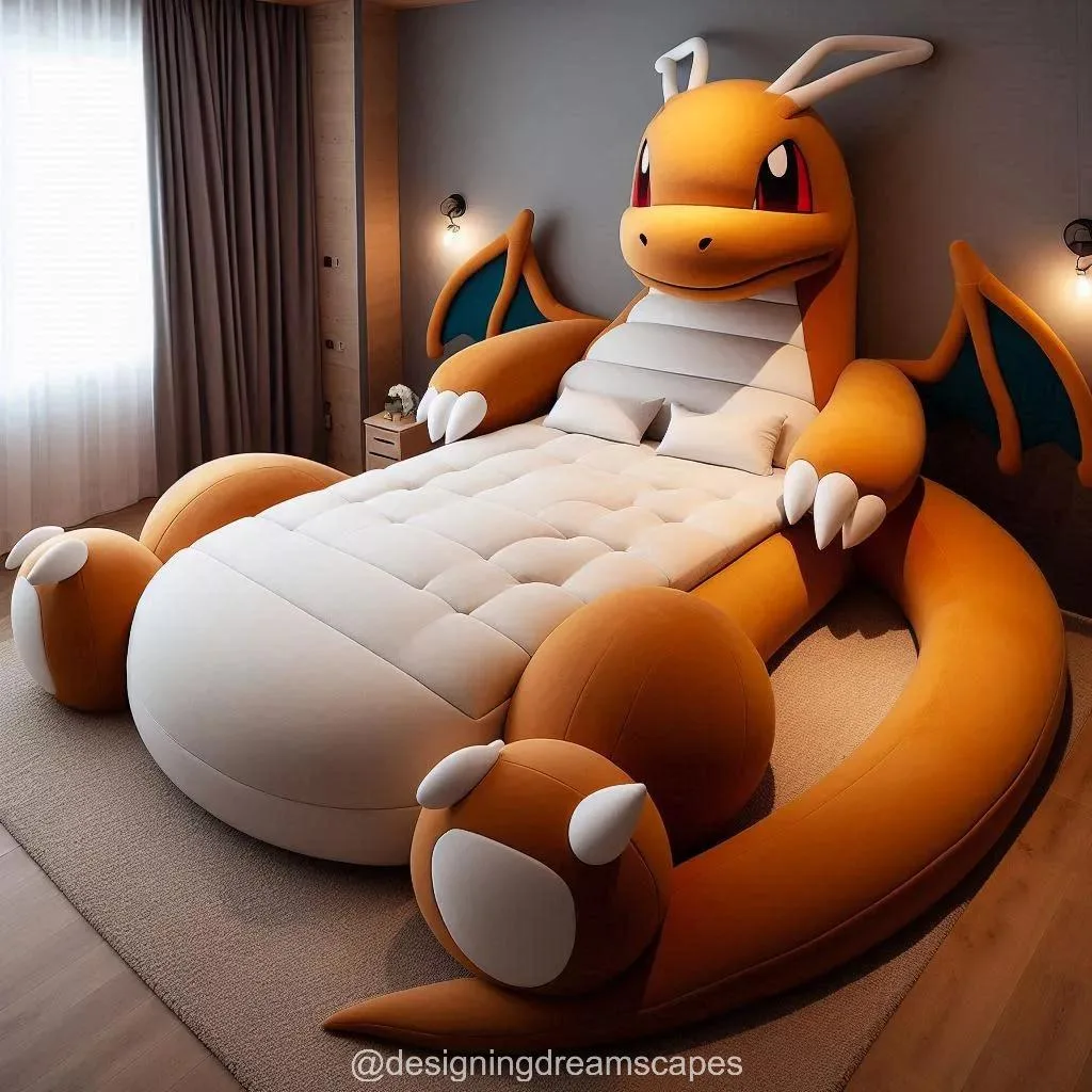 The Design and Aesthetic Appeal of Pokémon Shaped Beds