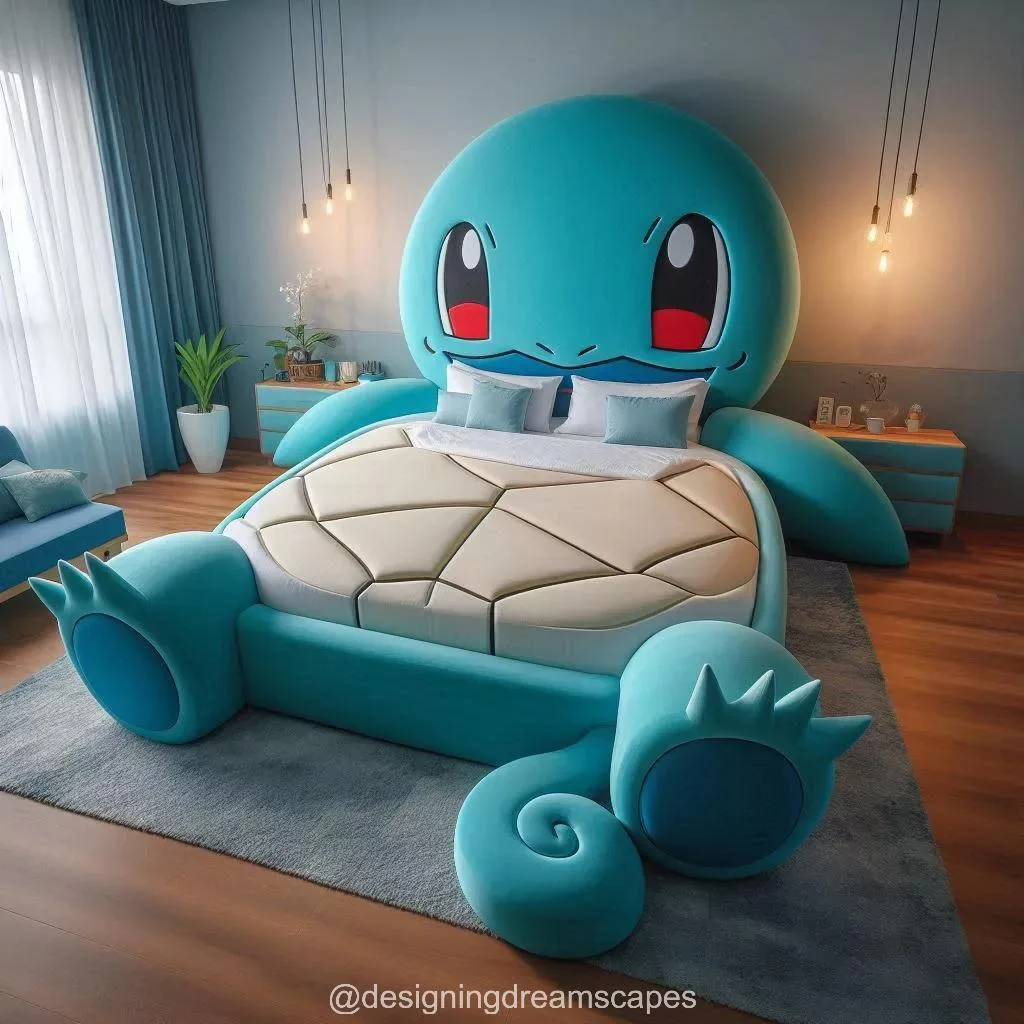 The Design and Aesthetic Appeal of Pokémon Shaped Beds