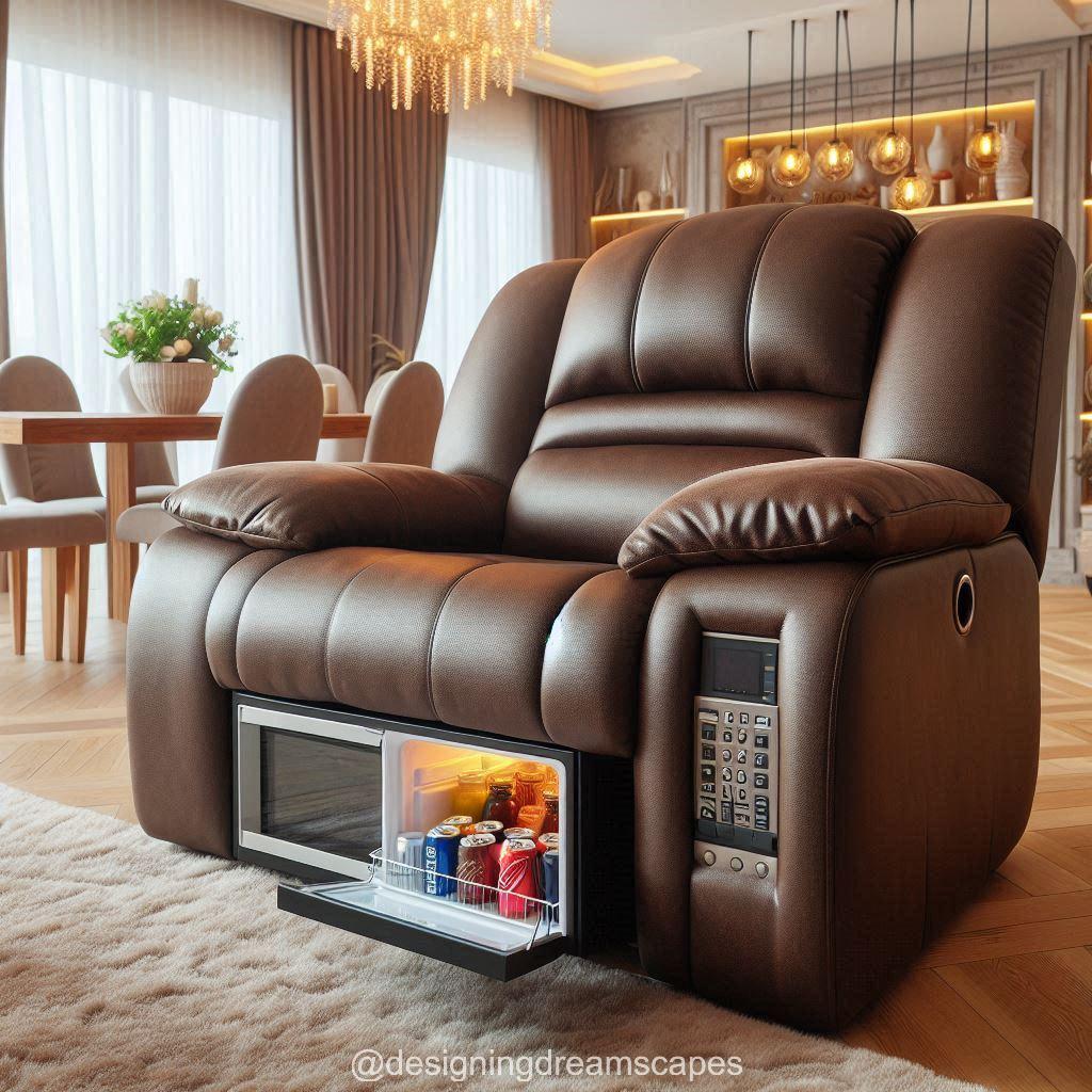 Recliners Have Built-in Microwaves and Refrigerators: A Revolution in Home Comfort and Convenience