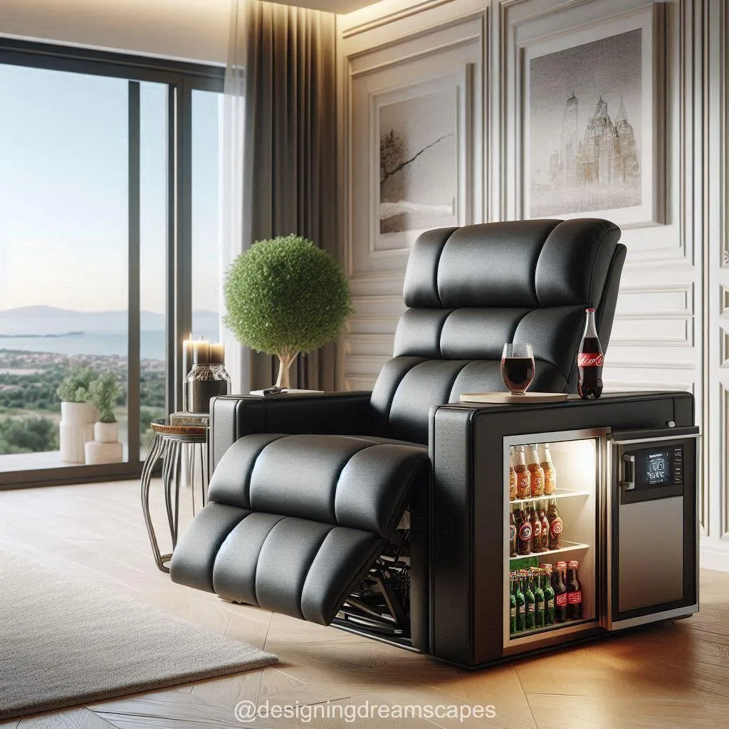 Features of Recliners with Built-in Microwaves and Refrigerators