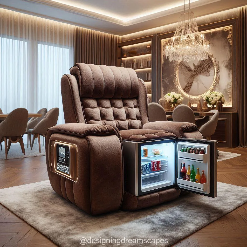 Benefits of Recliners with Built-in Microwaves and Refrigerators