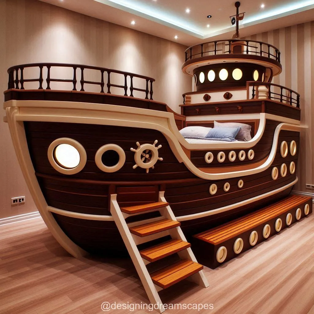 Ship-Shaped Beds: A Nautical Dream Come True