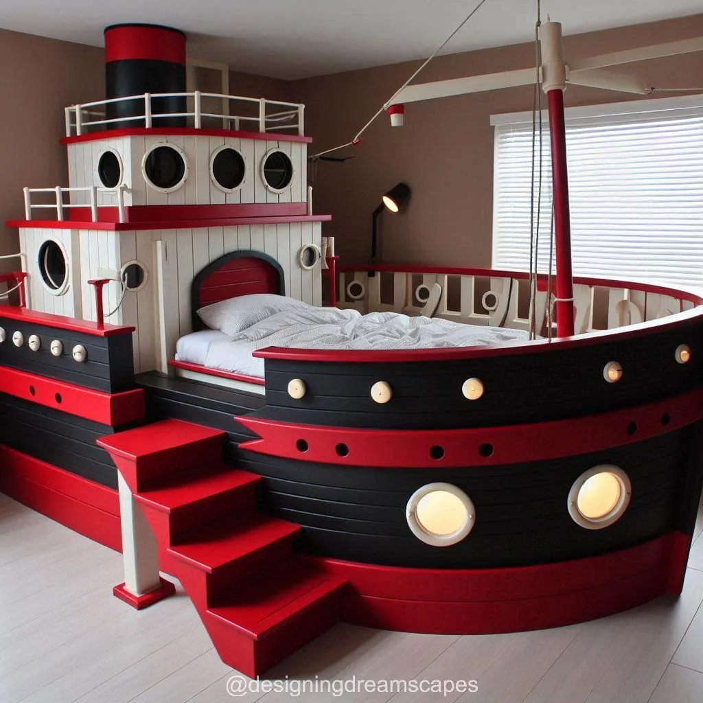 Popular Styles of Ship-Shaped Beds