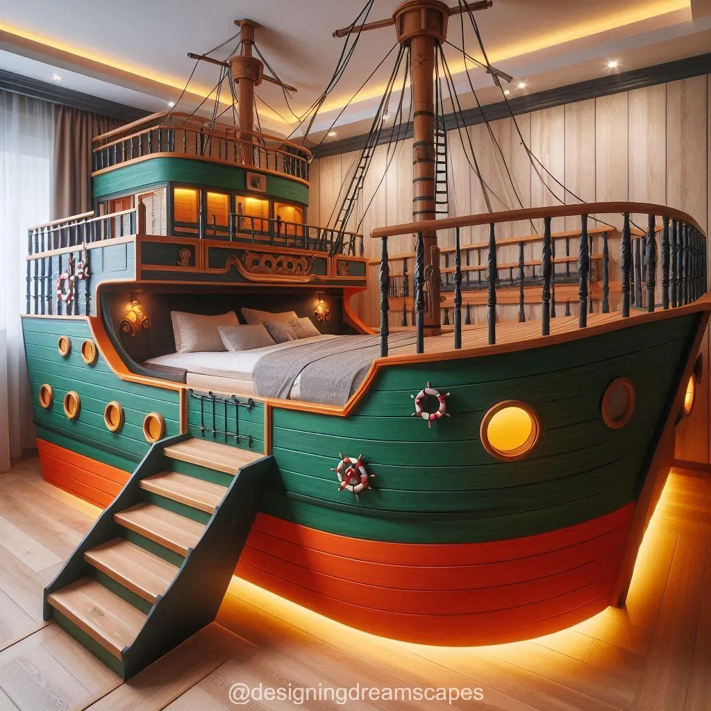 Features of Ship-Shaped Beds