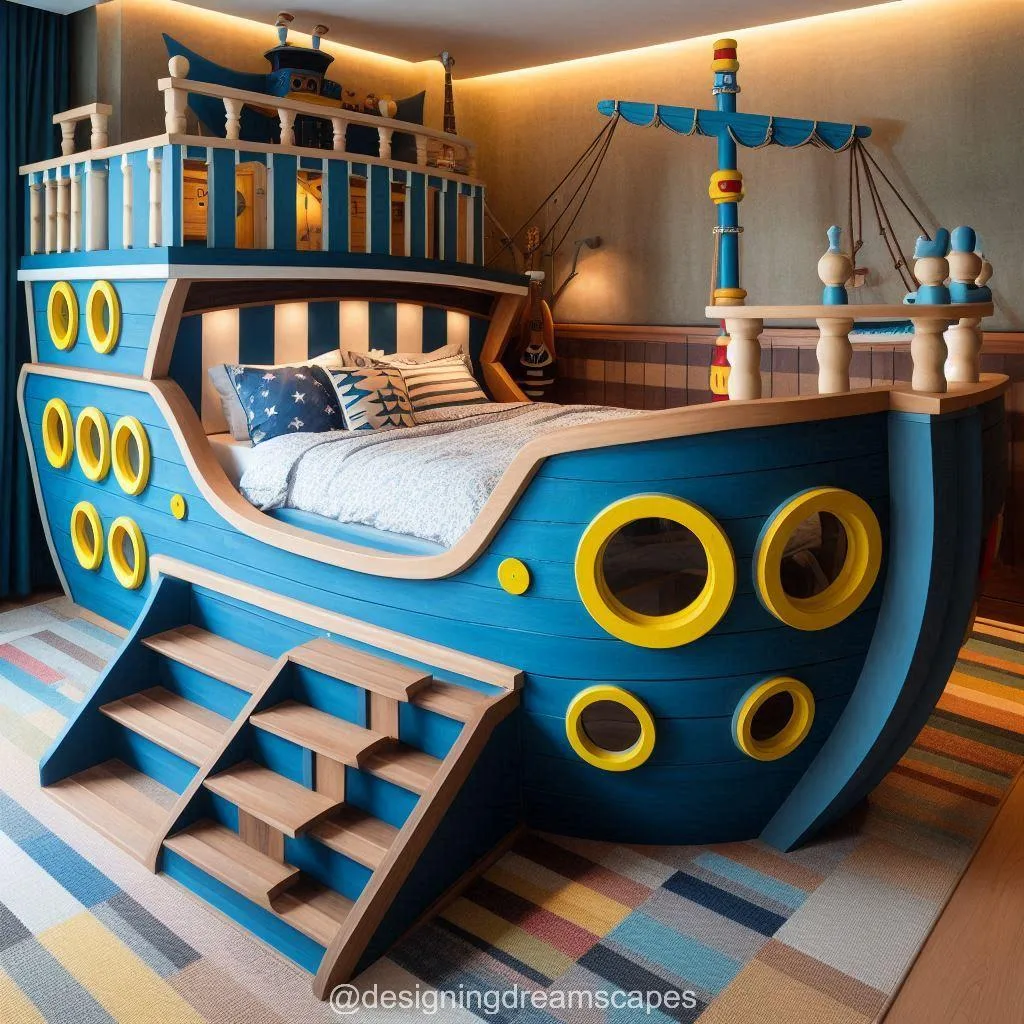 Popular Styles of Ship-Shaped Beds