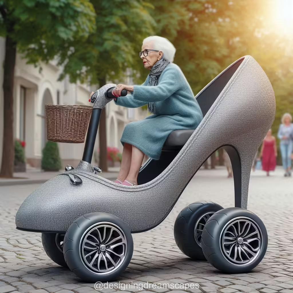 The Impact of Stiletto Heels Shaped Mobility Scooters on Senior Mobility