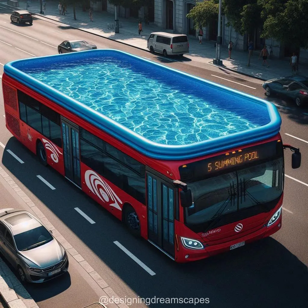 Swimming Pool on the Roof of a Bus: Transform Your Ride