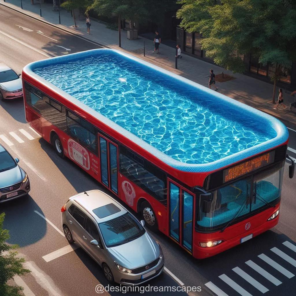 Safety and Regulations Surrounding Rooftop Swimming Pool Buses