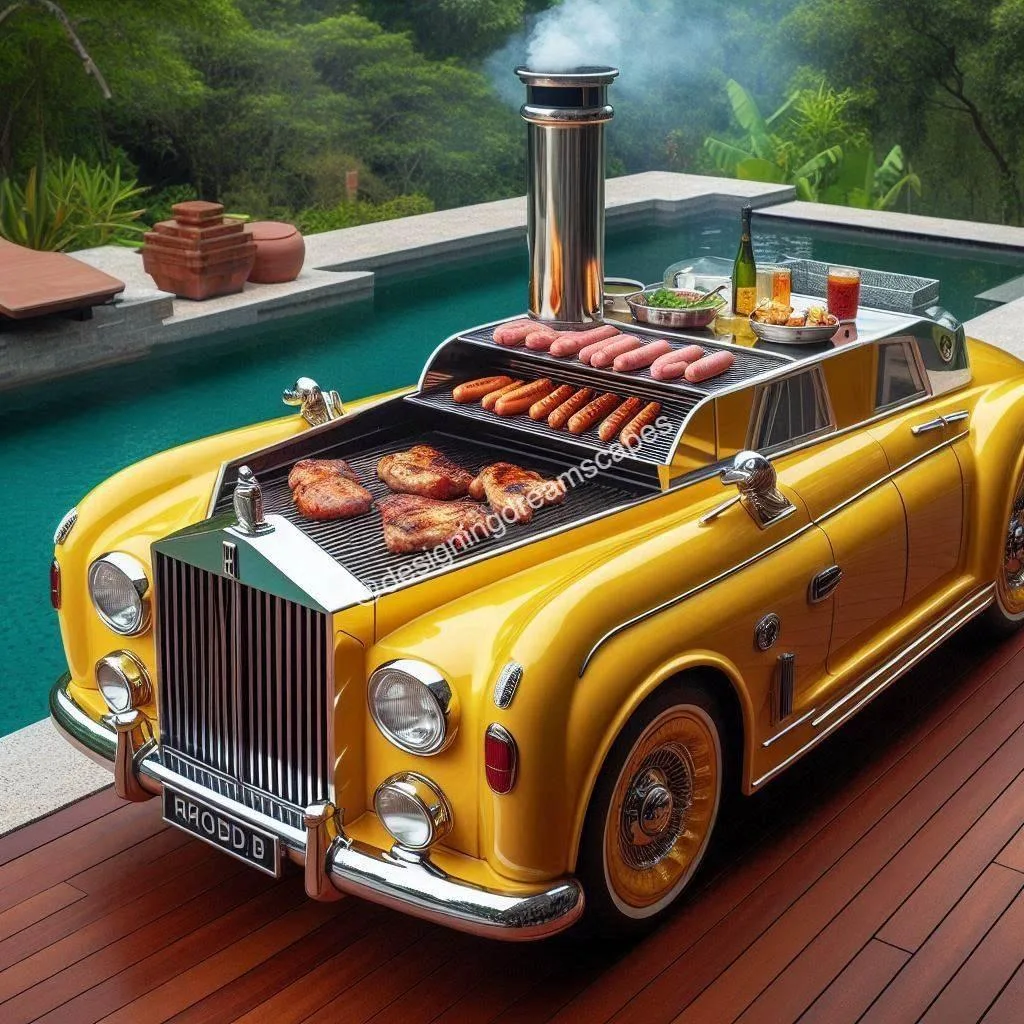 Advice for Maximizing Your Rolls Royce Car-Shaped Outdoor BBQ Grill Experience