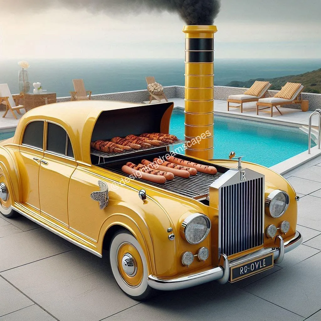 Advice for Maximizing Your Rolls Royce Car-Shaped Outdoor BBQ Grill Experience