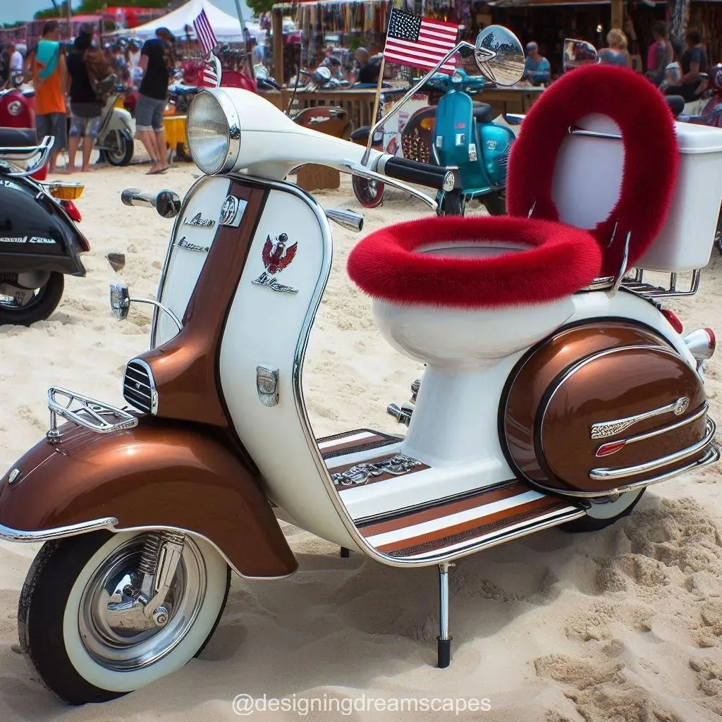 Benefits of Vespa Scooters with Toilets on the Seat