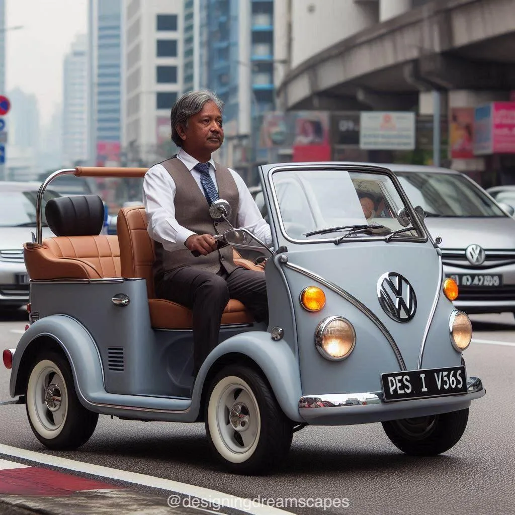 Designing Volkswagen Bus Scooters