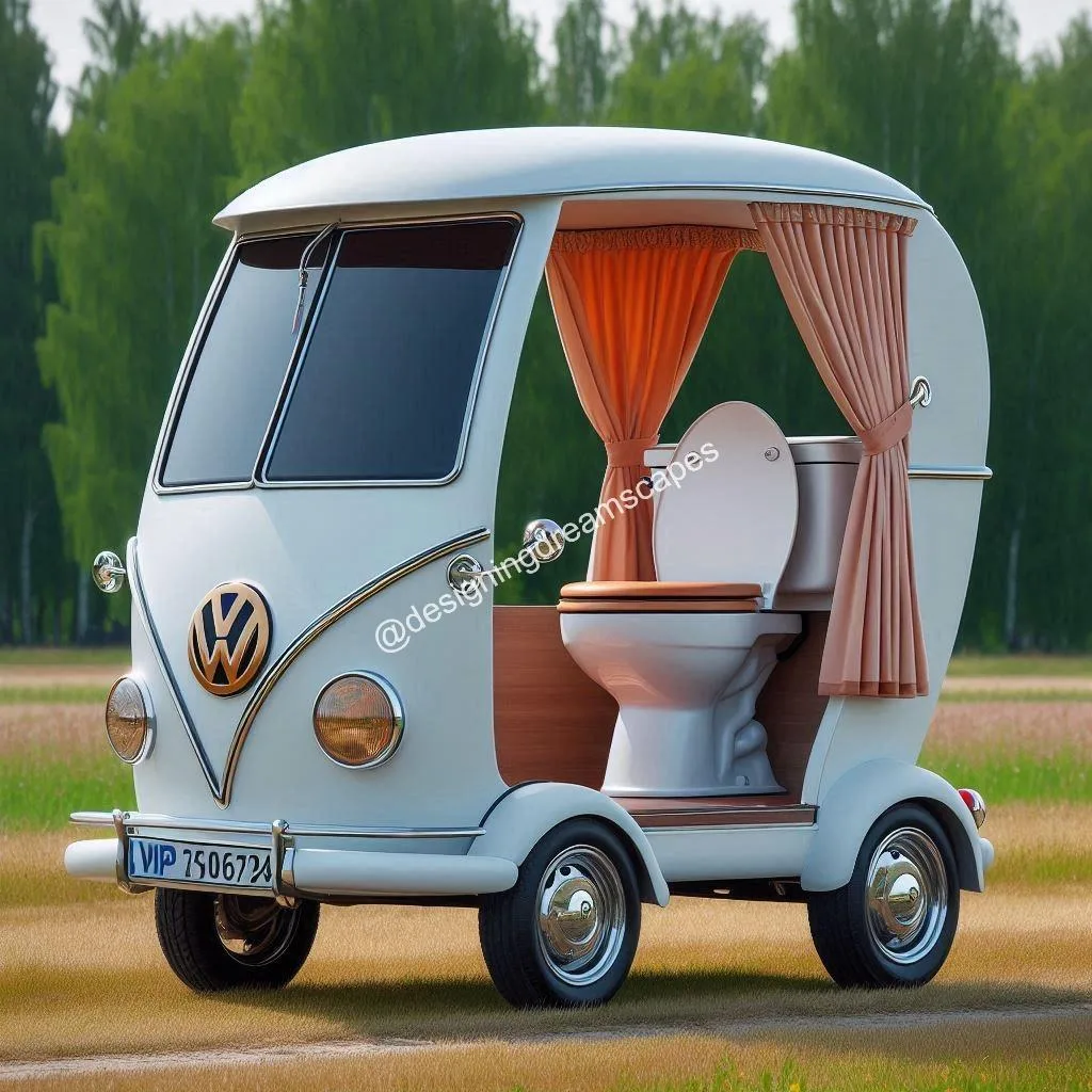 Tips for Using the 4-Wheel Toilet-Shaped Volkswagen Scooter