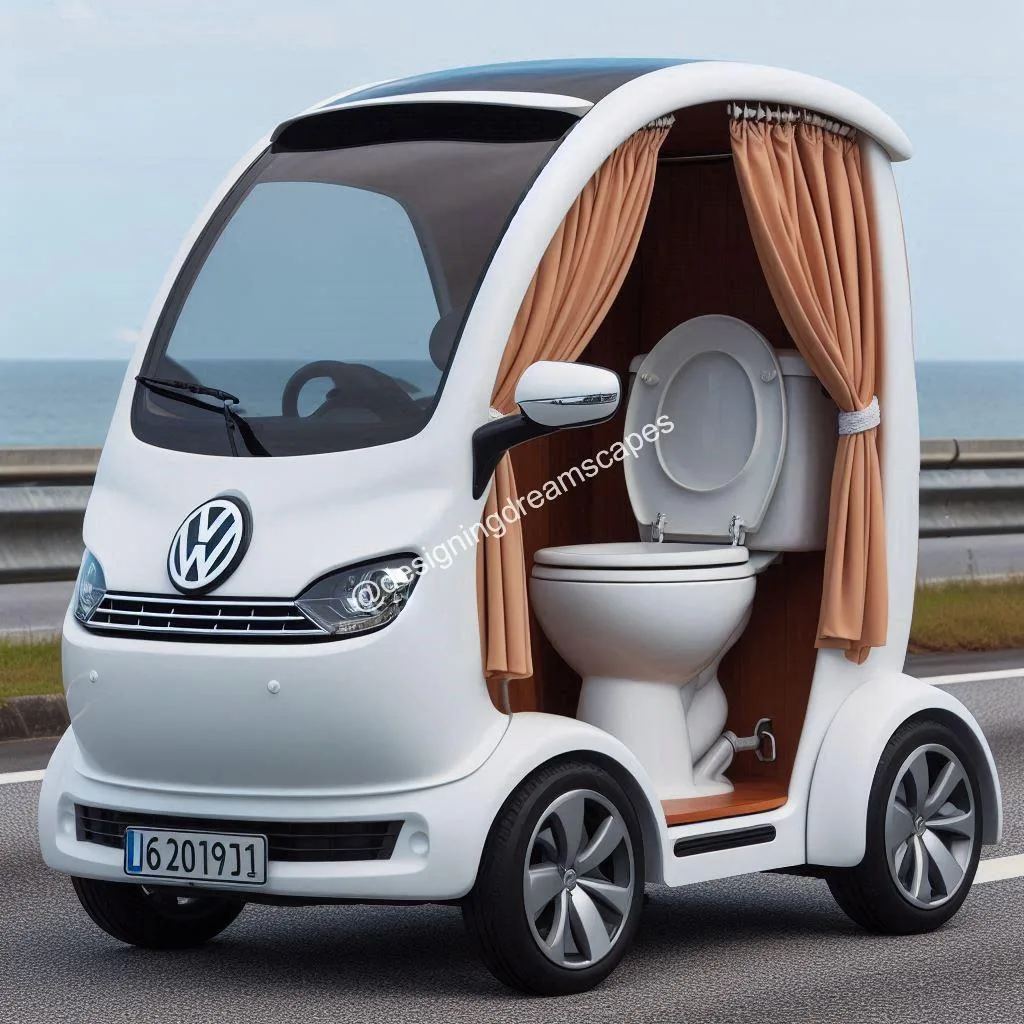 Who is the 4-Wheel Toilet-Shaped Volkswagen Scooter?