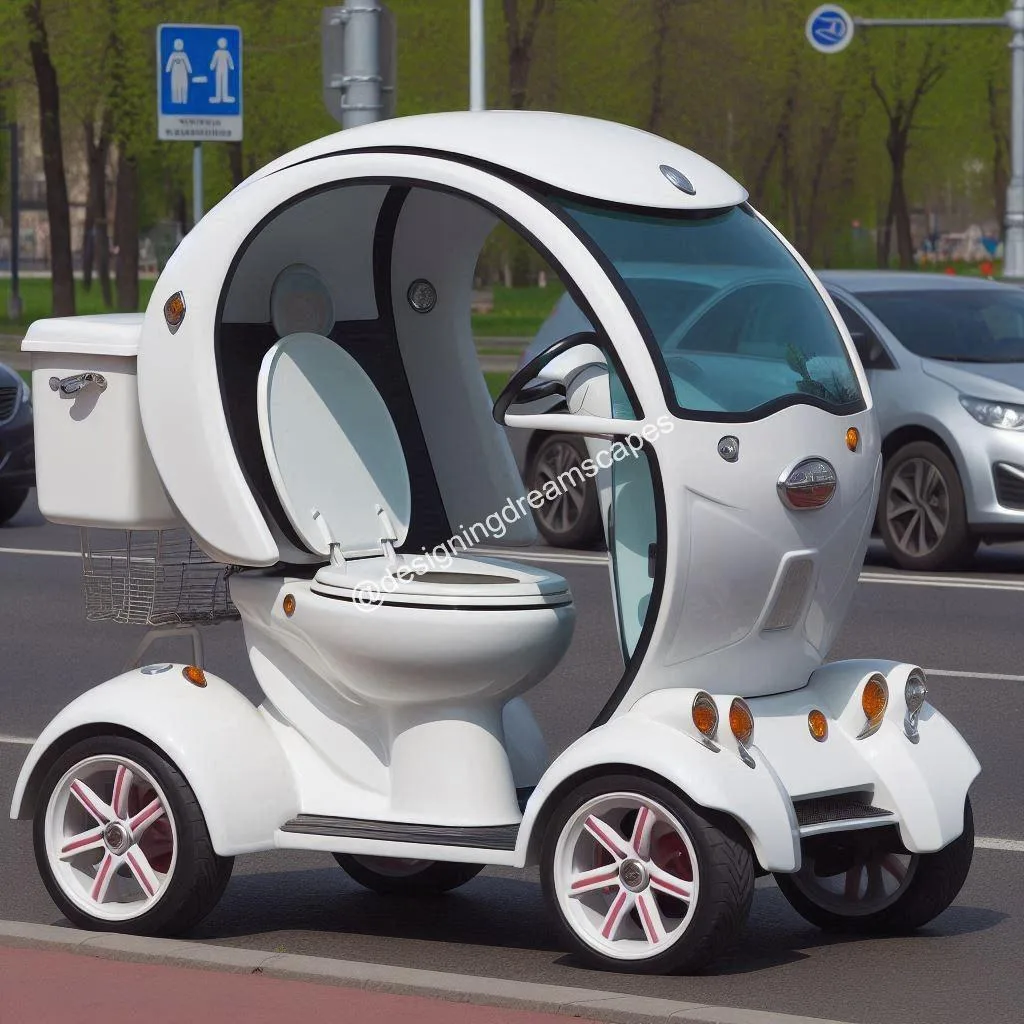 Pros and Cons of the 4-Wheel Toilet-Shaped Volkswagen Scooter