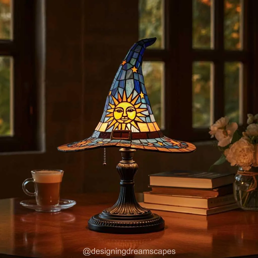 Comparisons: Stained Glass Witch Hat Lamp vs. Traditional Lamps