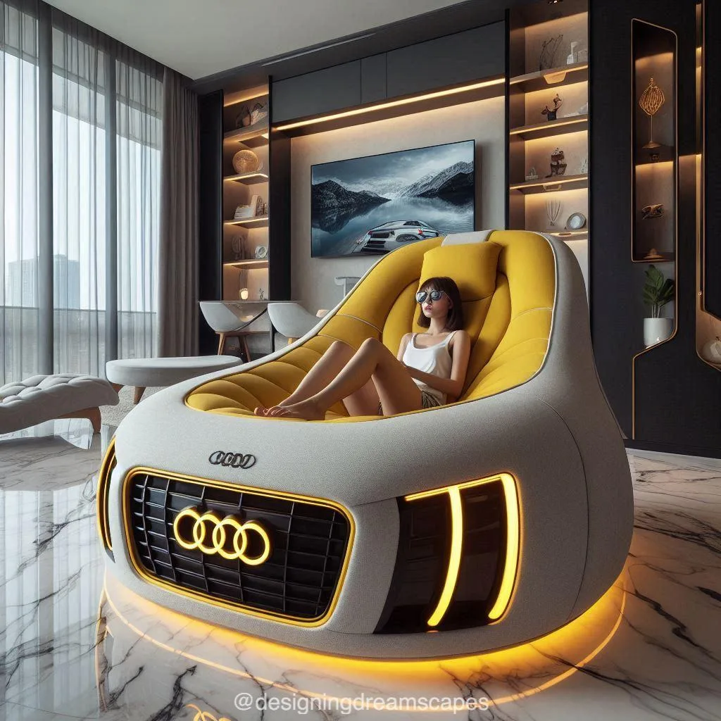 Audi-Inspired Giant Bean Bags: Ultimate Comfort Meets Luxury Design