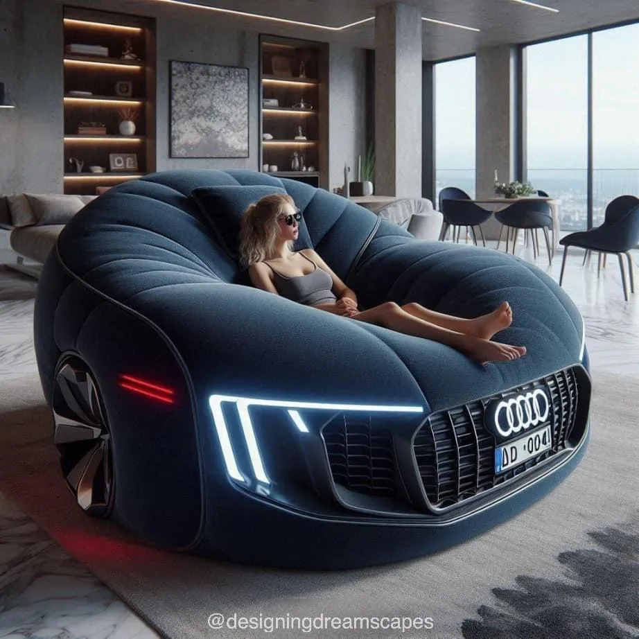 How to Use Your Audi-Inspired Giant Bean Bag