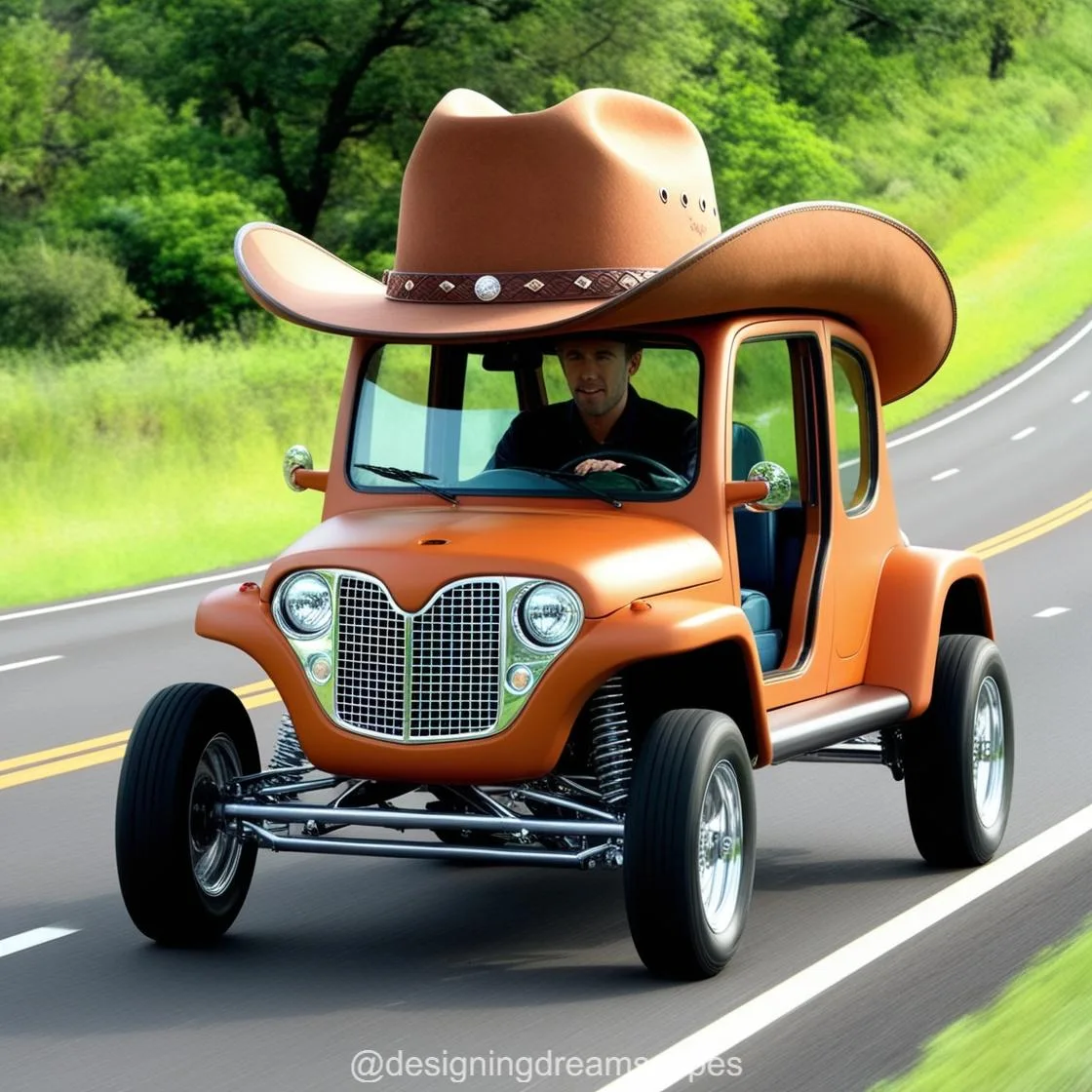 The Intricacies of the Cowboy Hat-Shaped Car