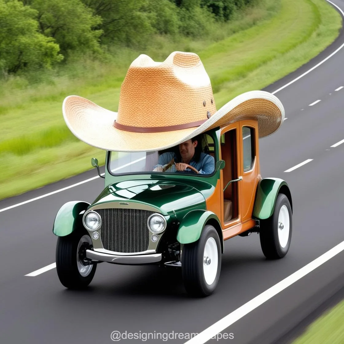 Cowboy Hat-Shaped Car: A Fusion of Western Style and Modern Engineering