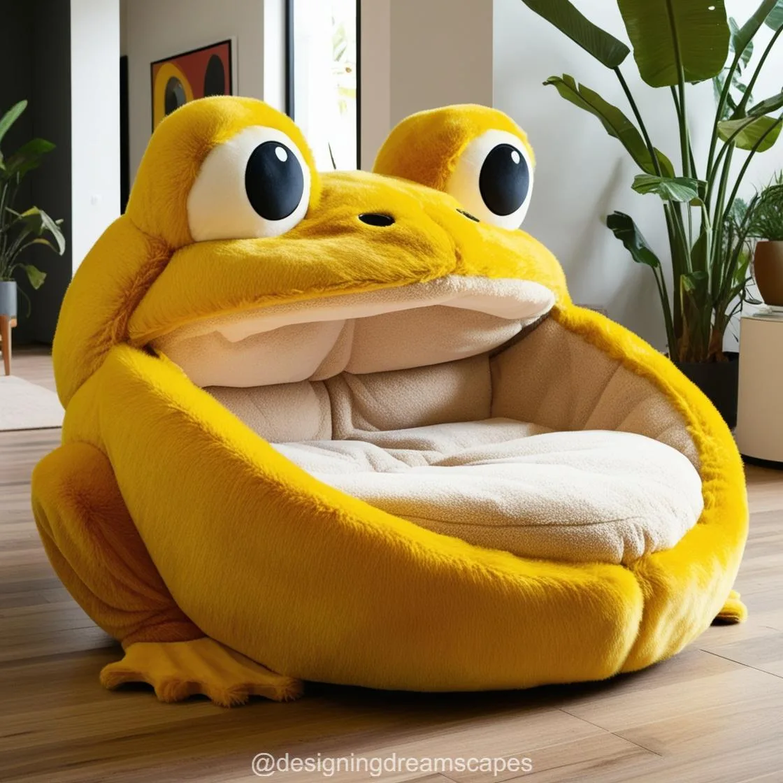 Giant Frog Loungers: Jump into Cozy, Nature-Inspired Seating